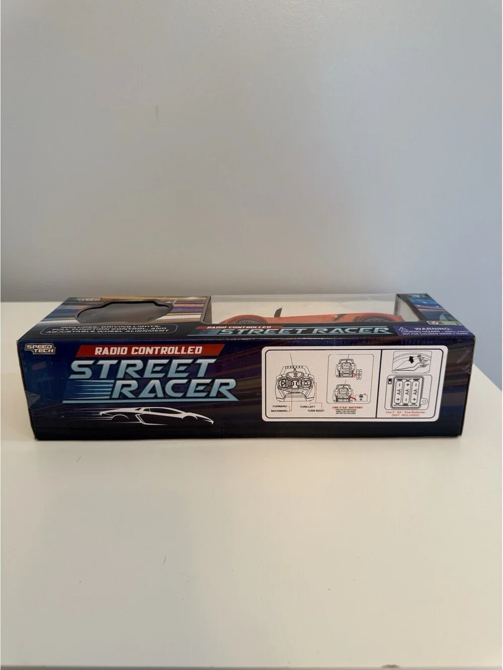 Speed Tech STREET RACER Orange Lamborghini Radio Controlled - New - Ages 3 +